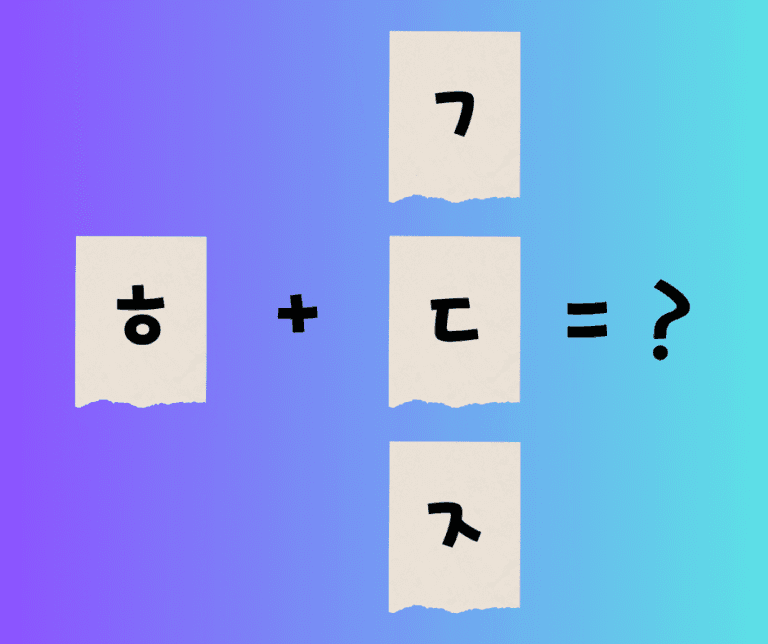 Korean Pronunciation Rules: The ㅎ Aspiration Rule