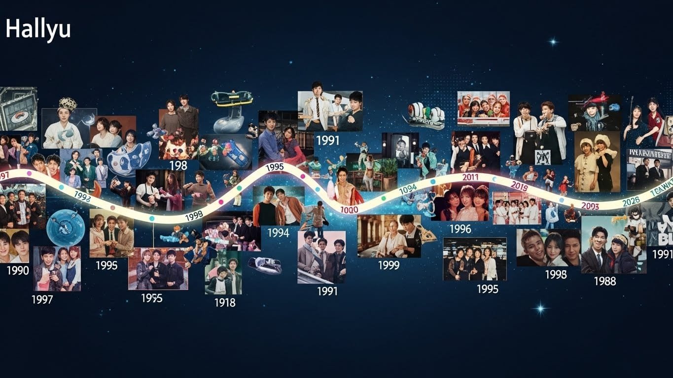 The Hallyu Timeline: K-Pop to K-Drama Dominance